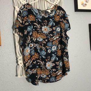 EUC Botanical H&M top